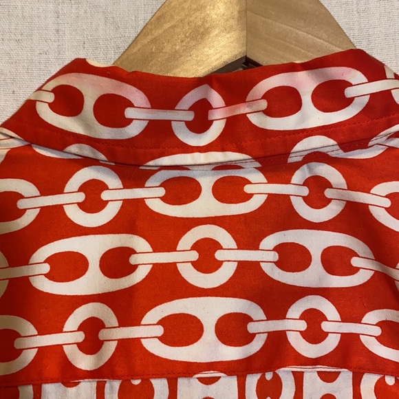 Chain Pattern Button Down - Picture 4 of 5